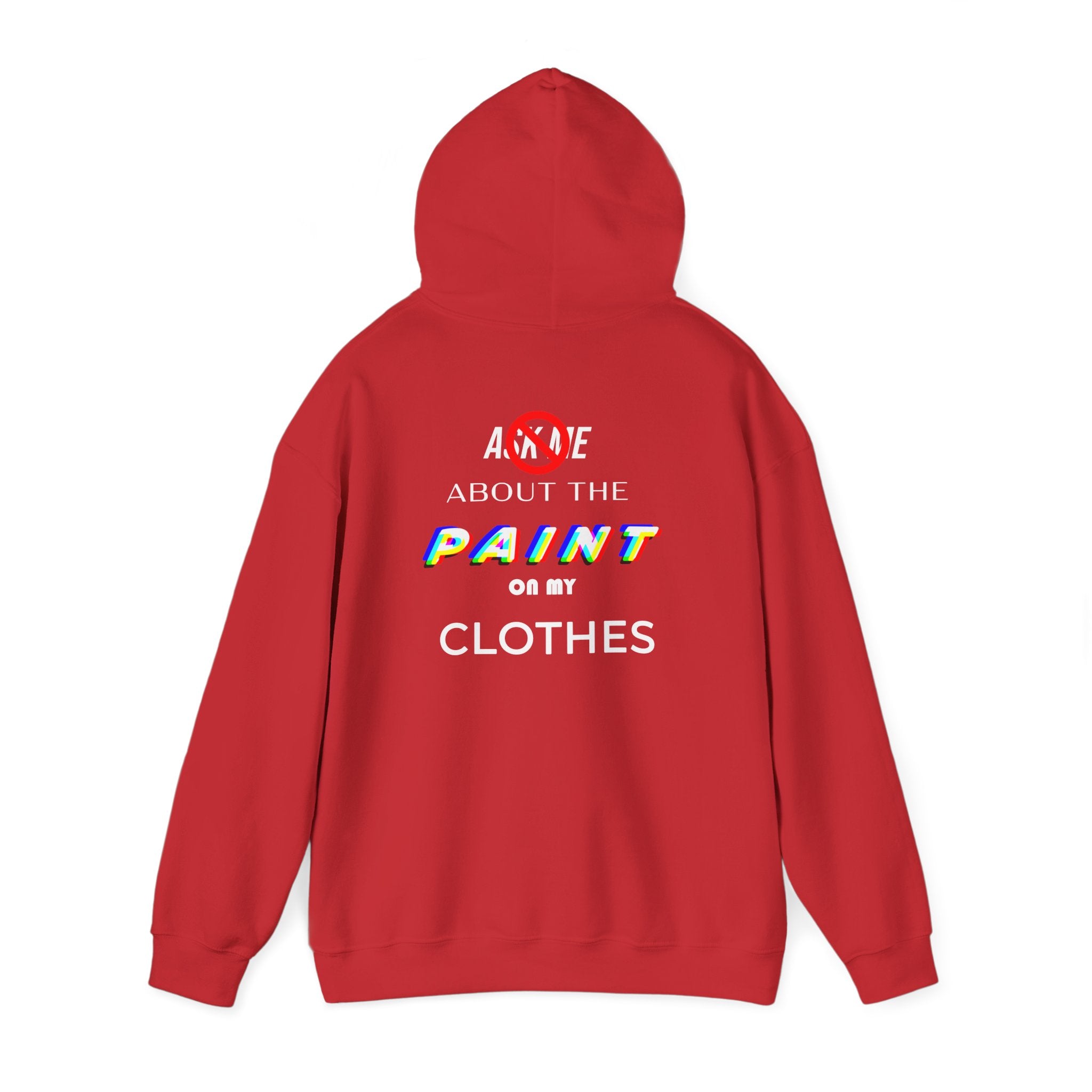 Artist's "Paint Splatter" Hoodie