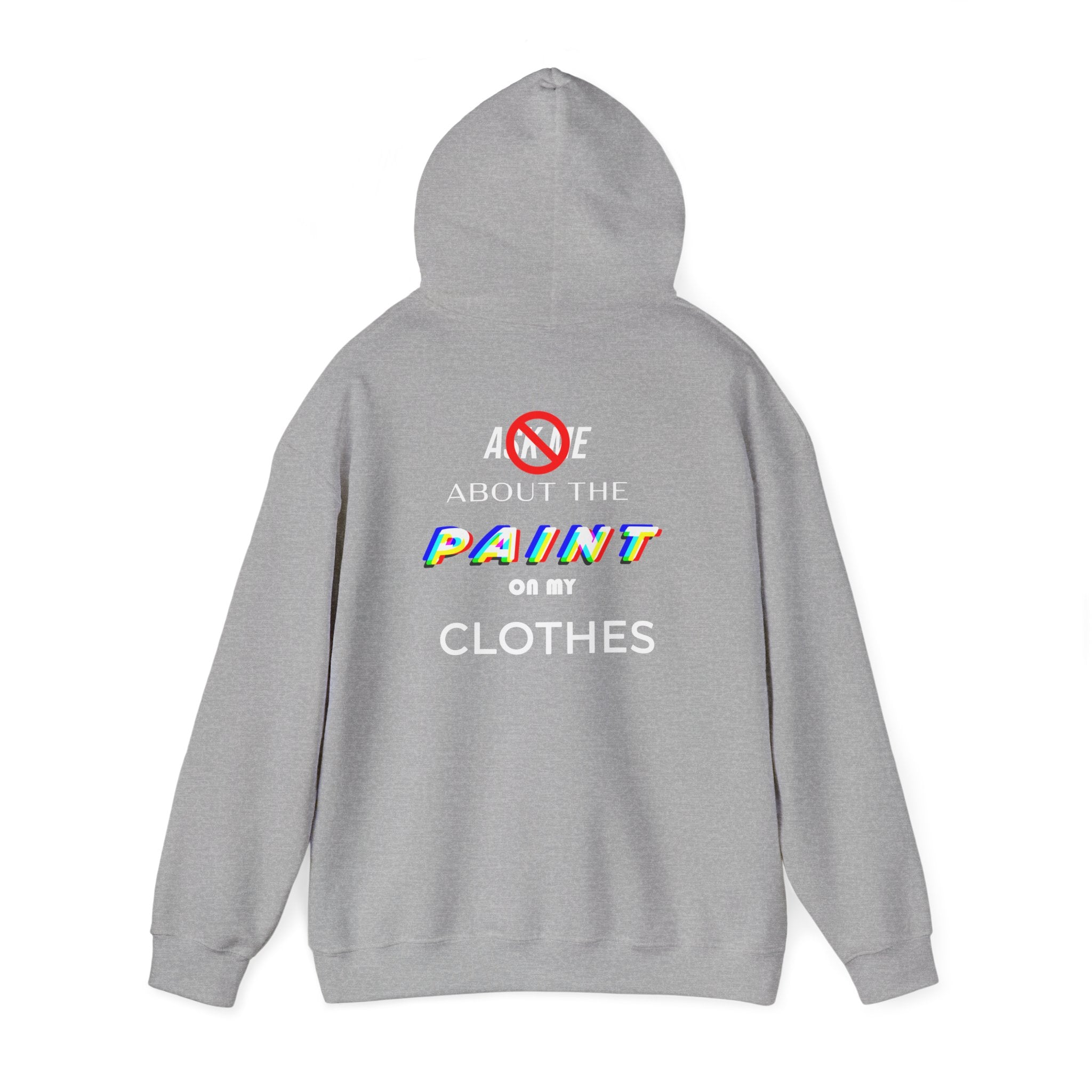 Artist's "Paint Splatter" Hoodie