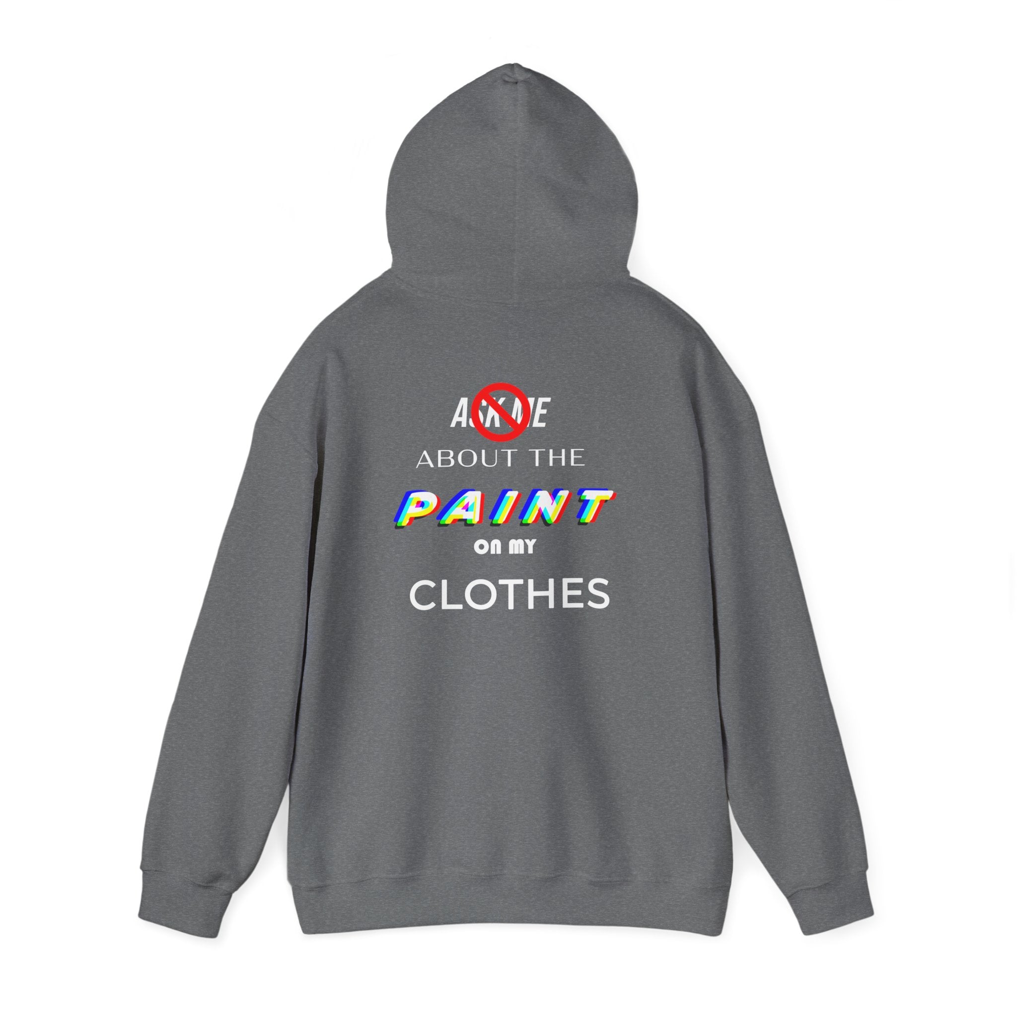 Artist's "Paint Splatter" Hoodie