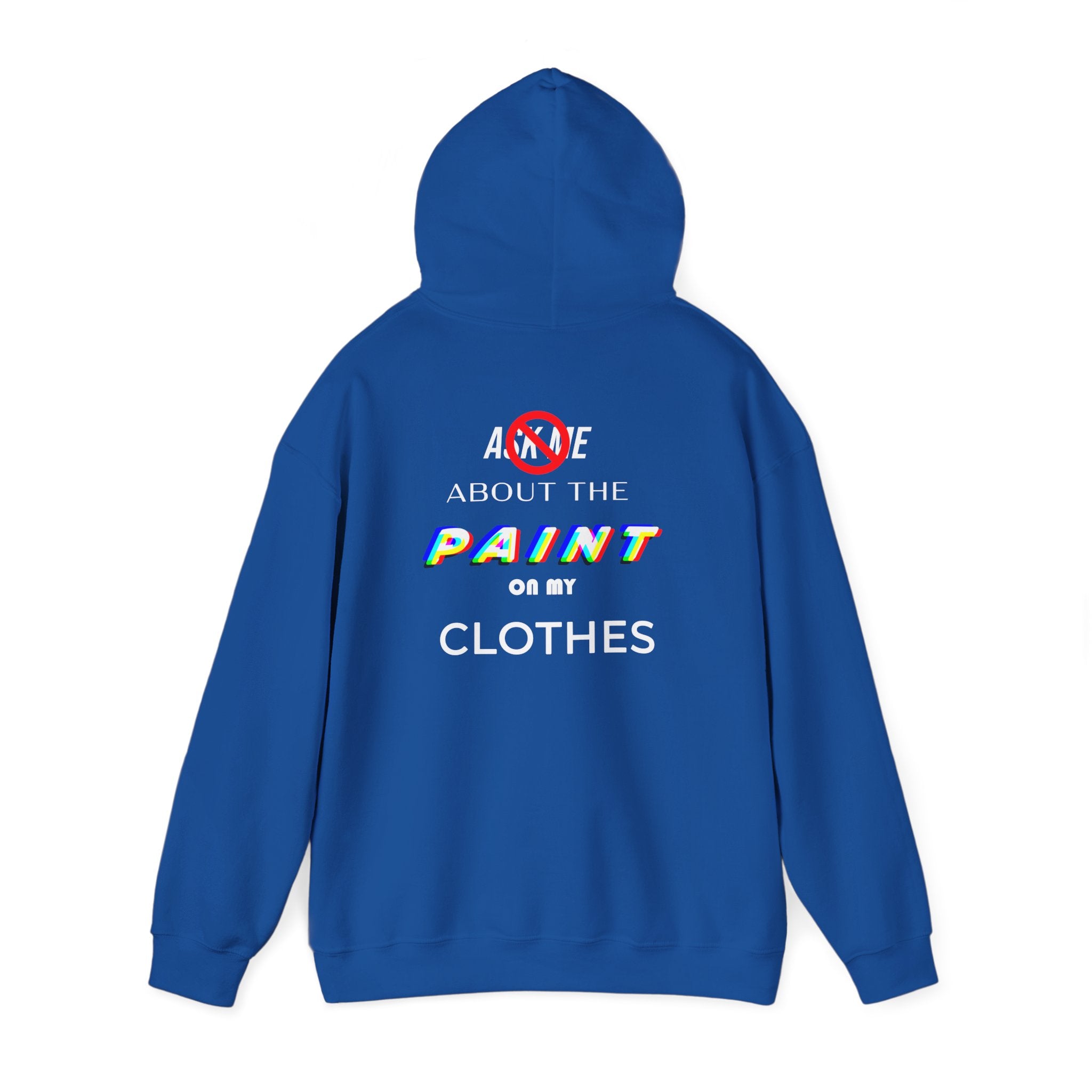 Artist's "Paint Splatter" Hoodie