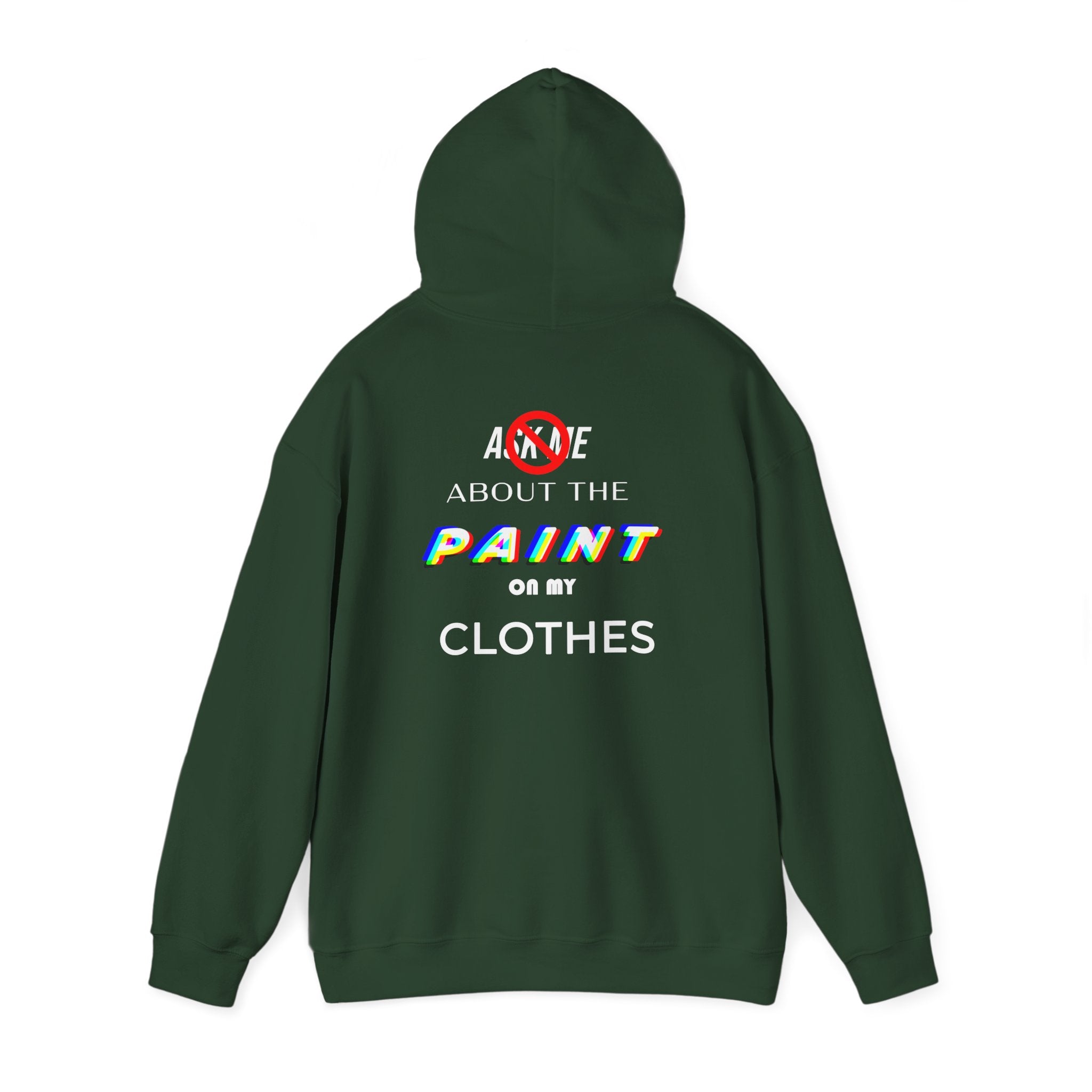 Artist's "Paint Splatter" Hoodie