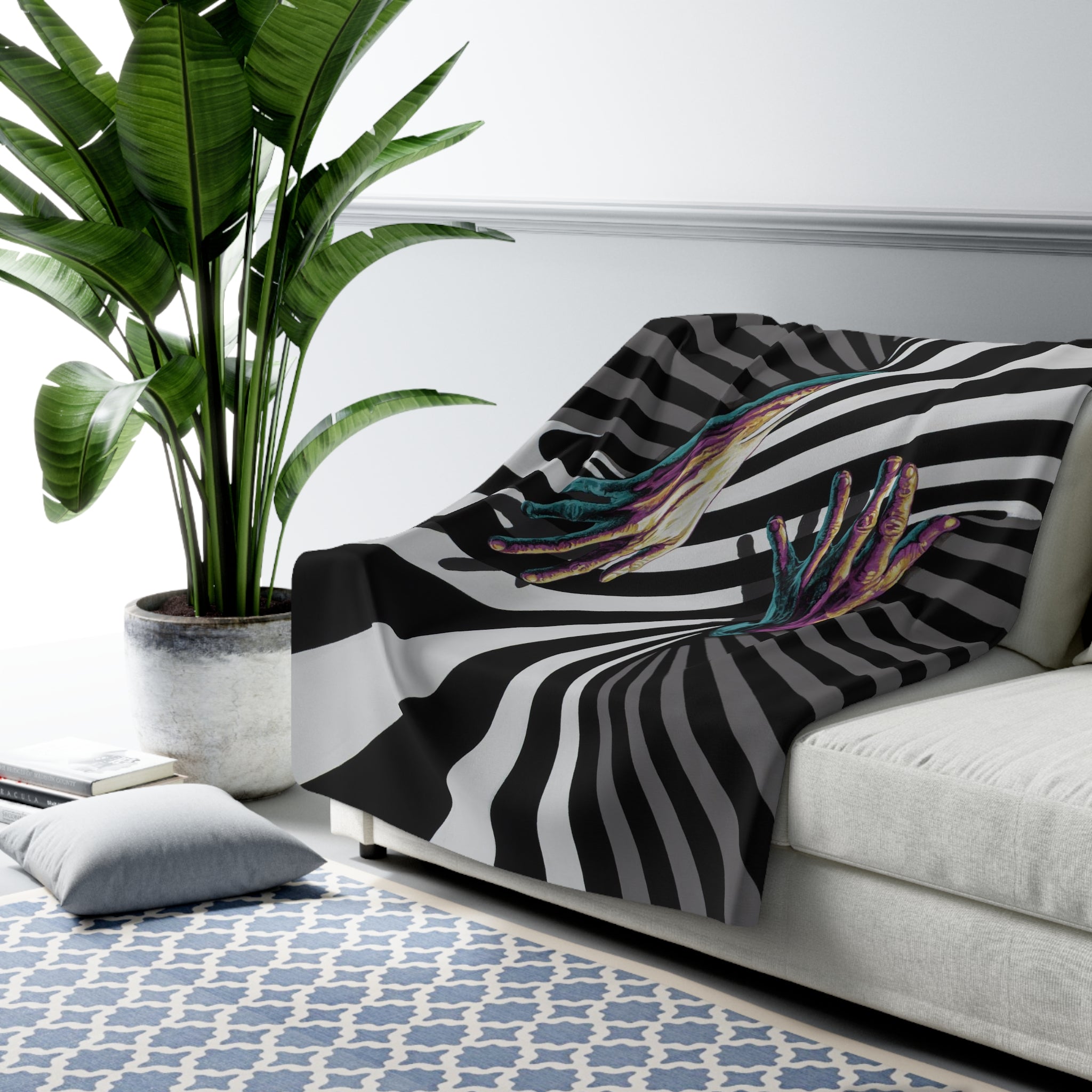 Hold U Sherpa Fleece Blanket