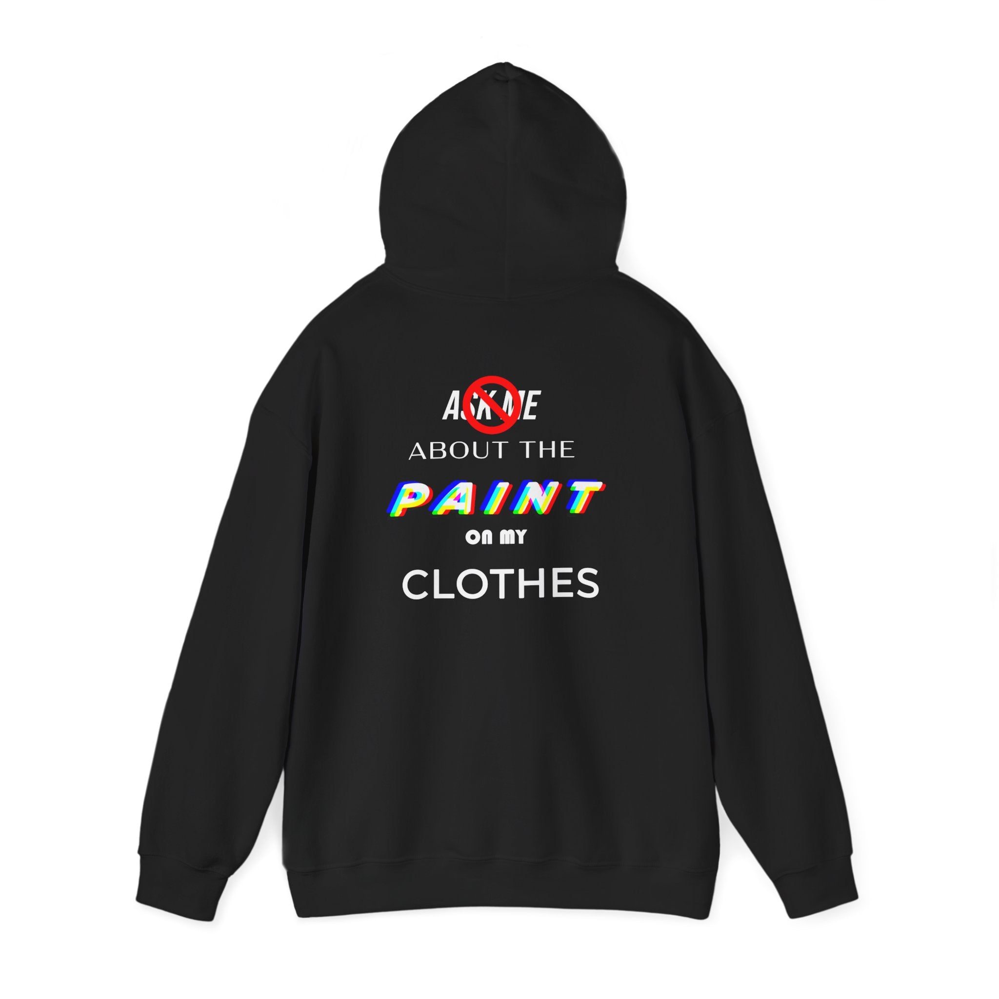 Artist's "Paint Splatter" Hoodie