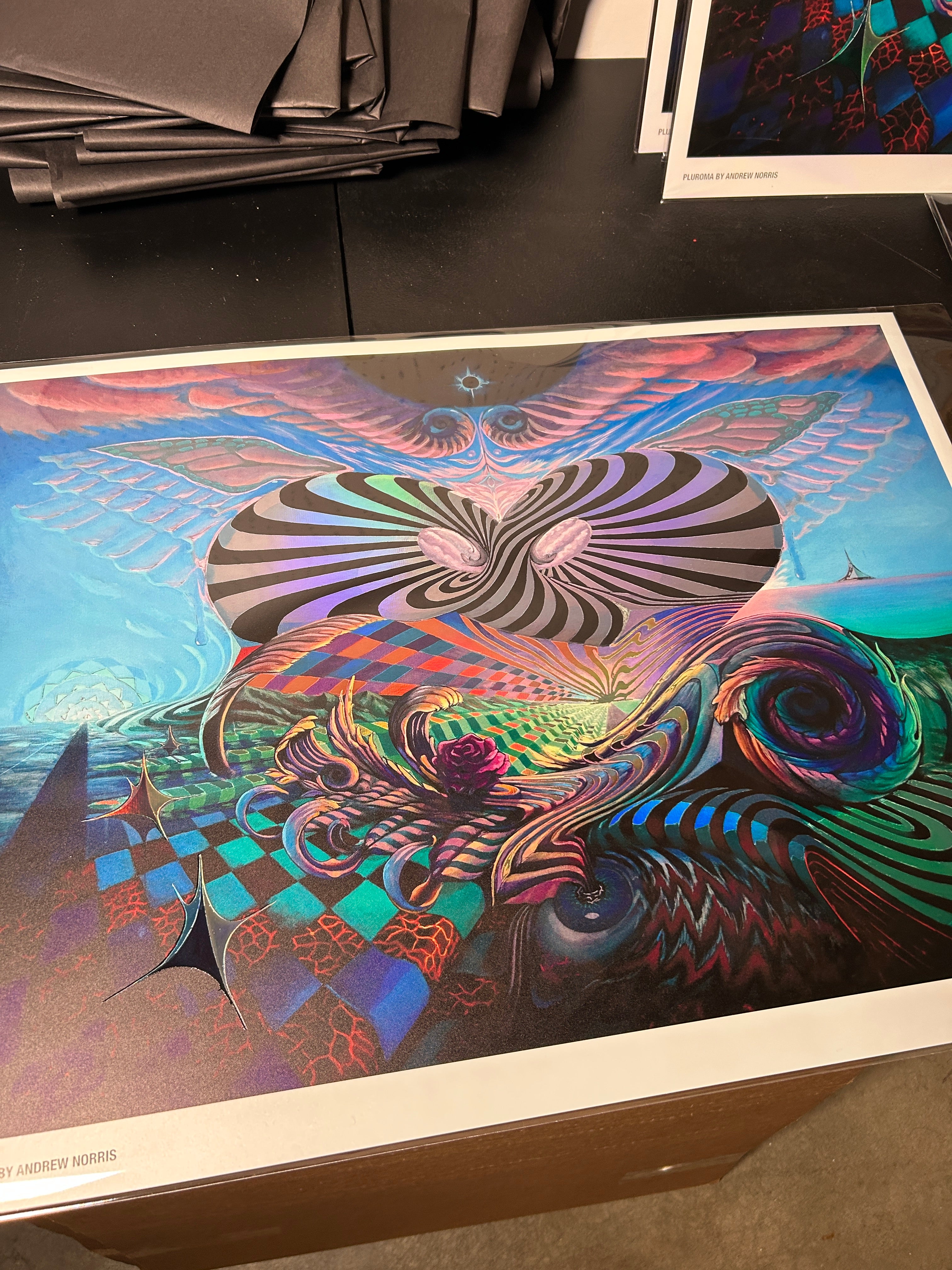PLURoma Limited Edition Holographic Print