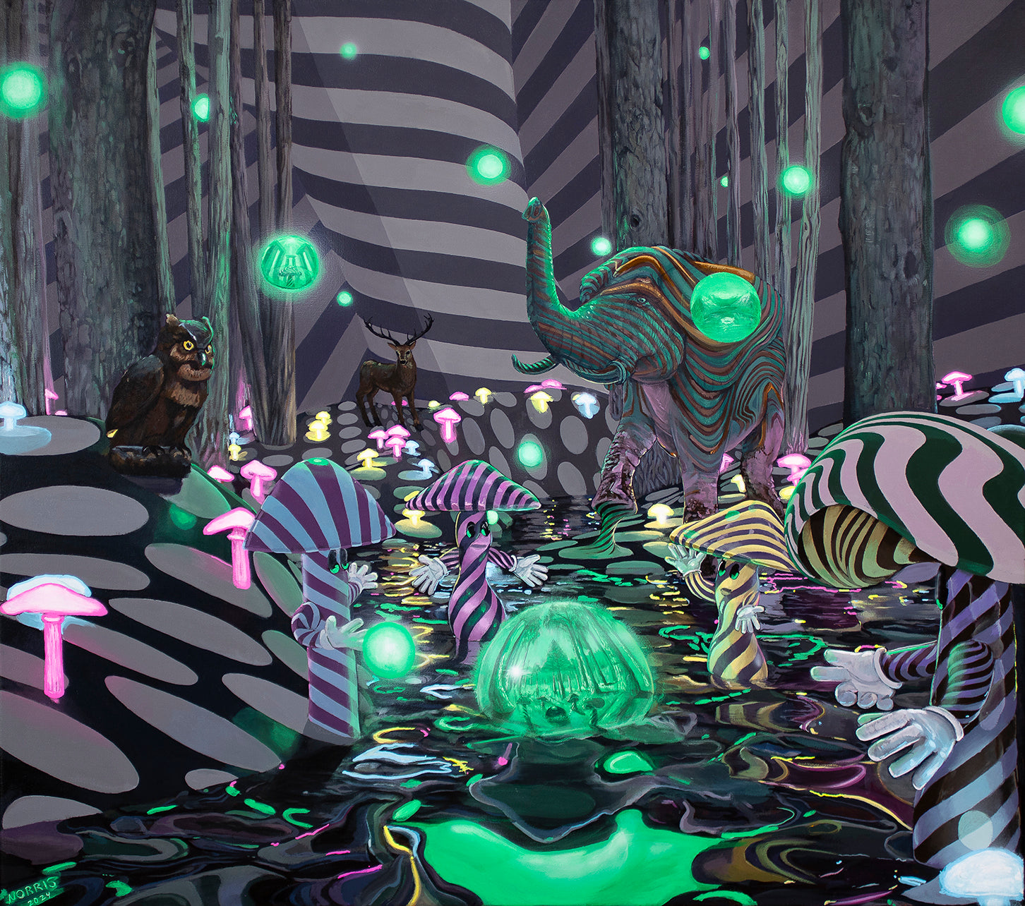 Forest Family Limited Edition Print