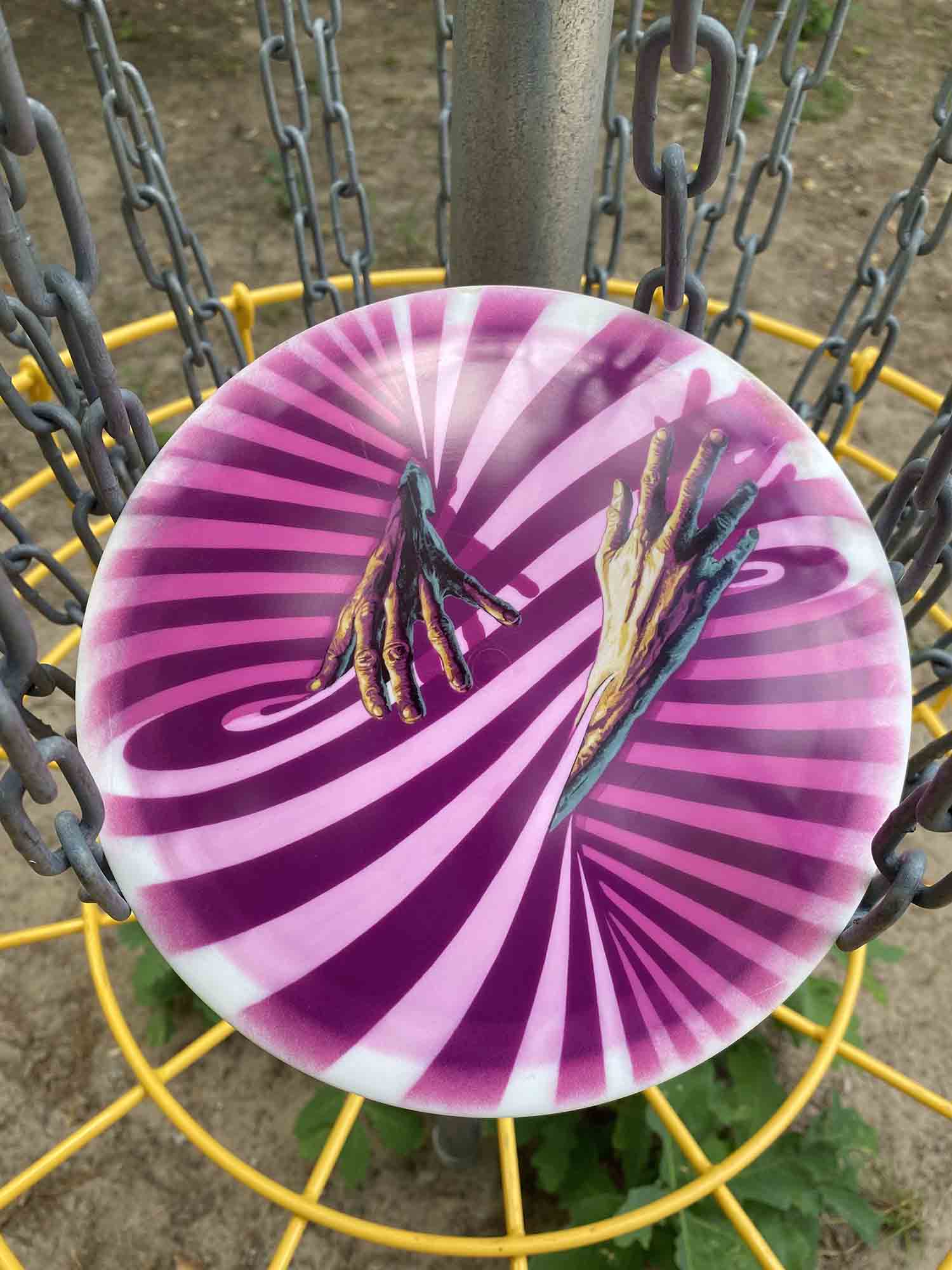 ‘Hold U’ Disc Golf Disc Ballista Pro