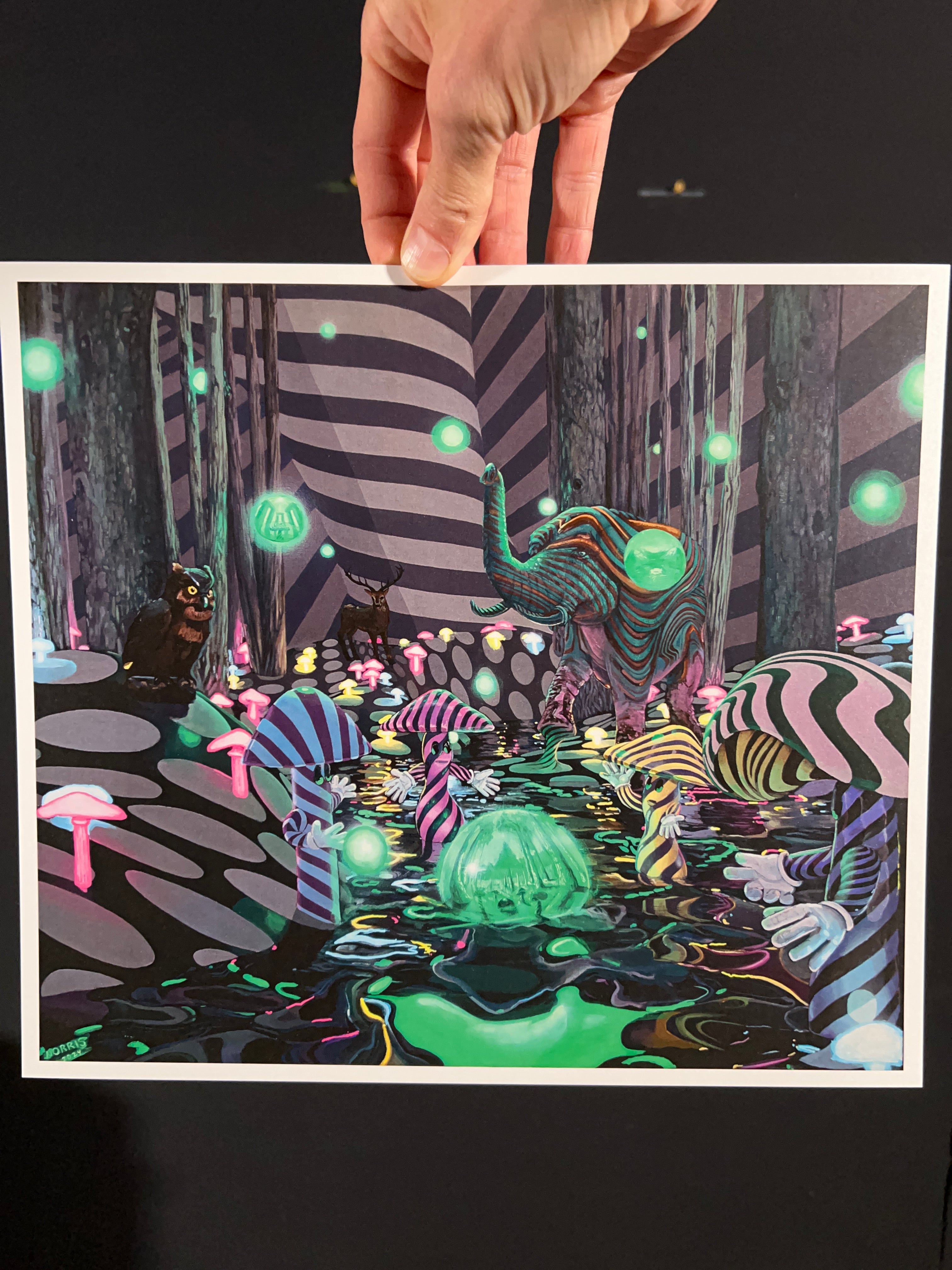 Forest Family Limited Edition Print