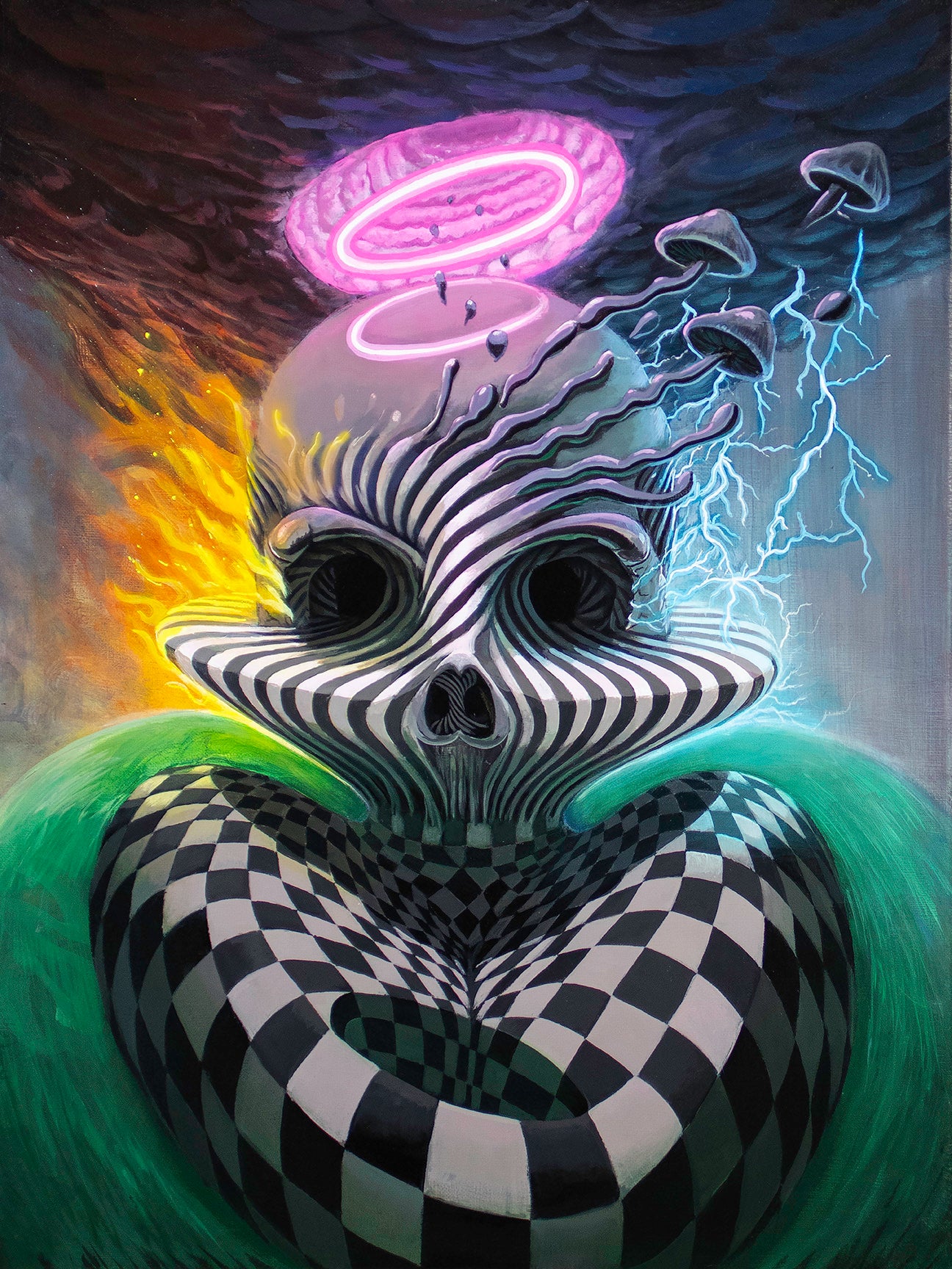 Memento Mori Gicleé Canvas Print