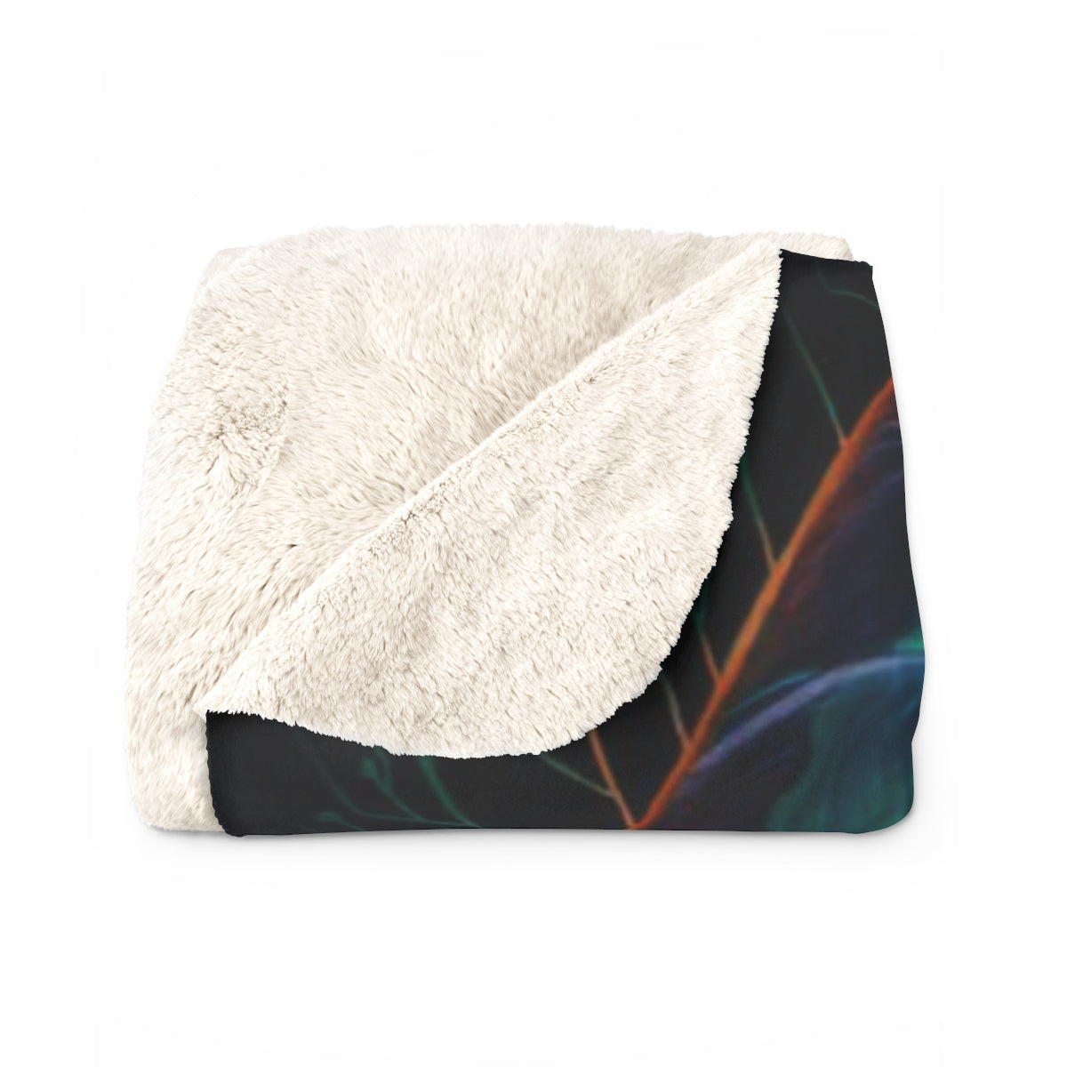 Spirit of the Forest Sherpa Fleece Blanket