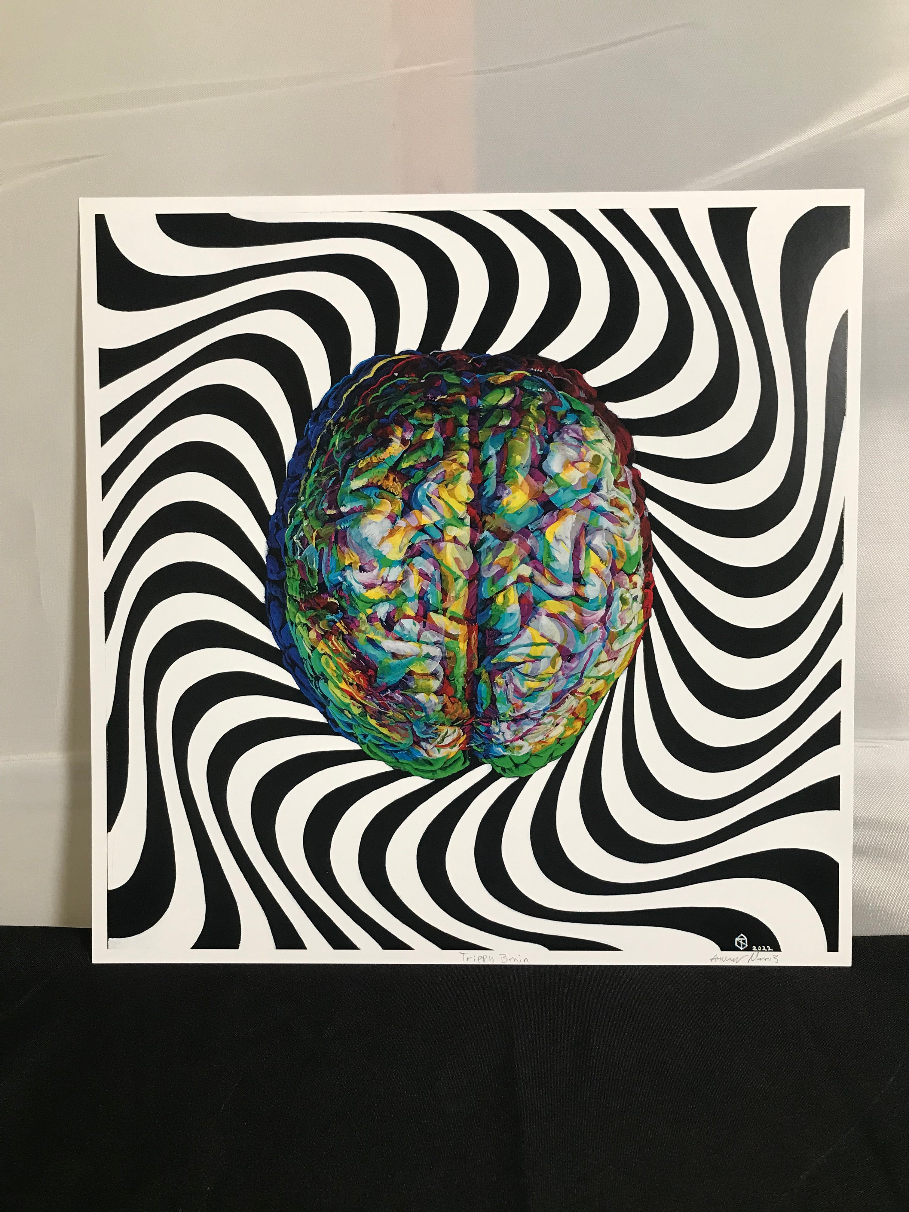 Trippy Brain Limited Edition Print