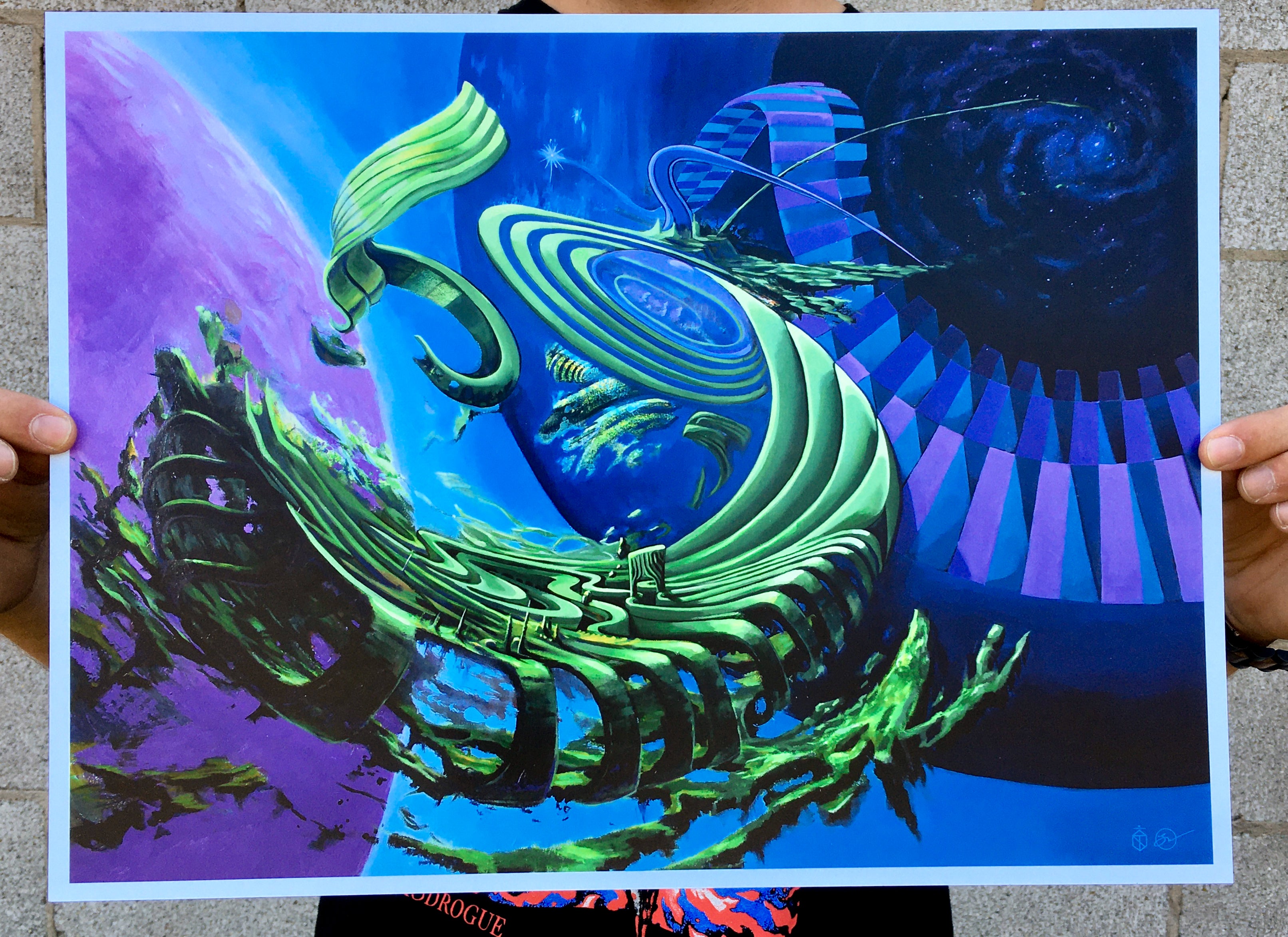 ‘Escape Velocity’ open edition print