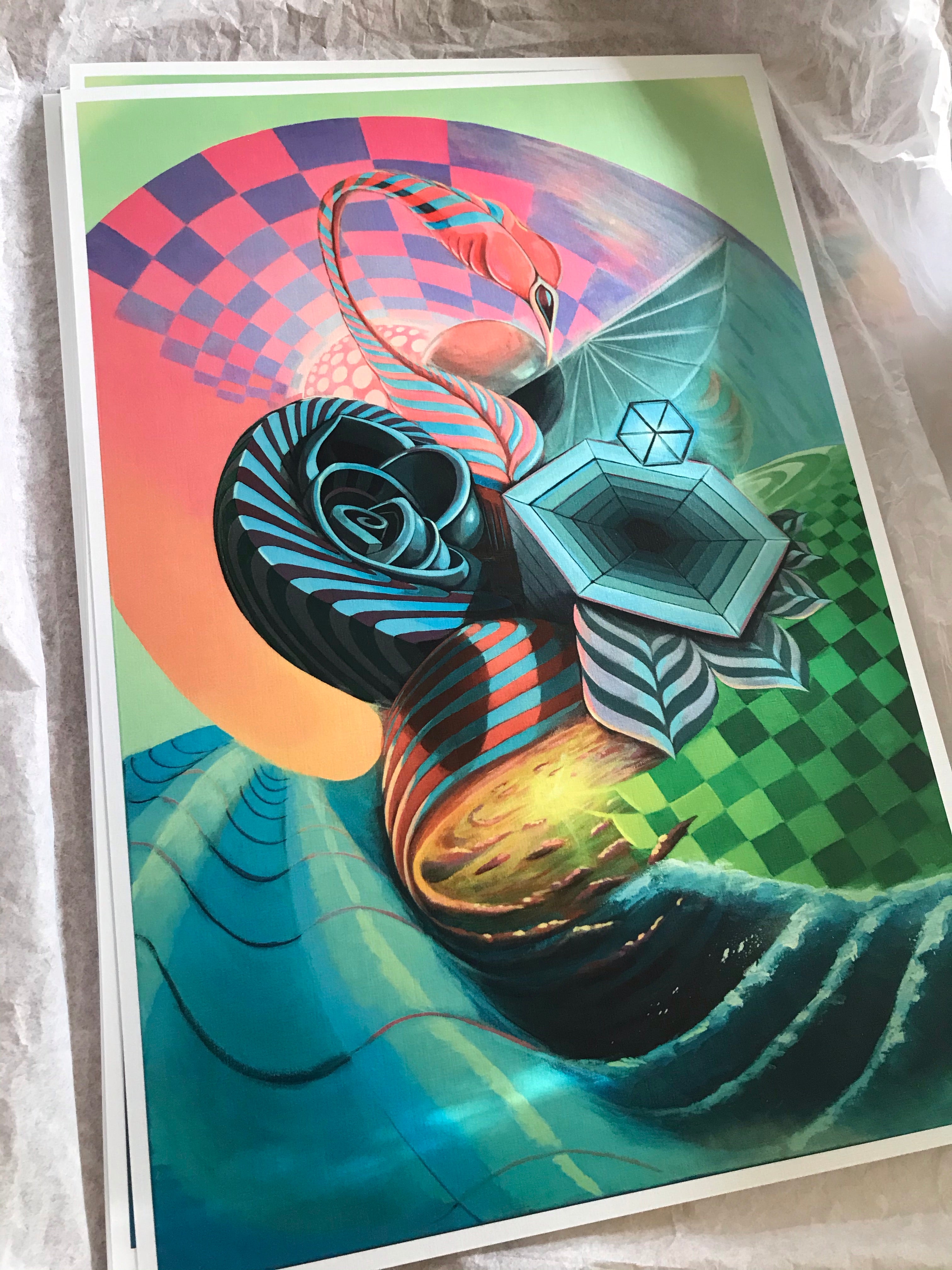 ‘Like Summer Light’ limited edition print