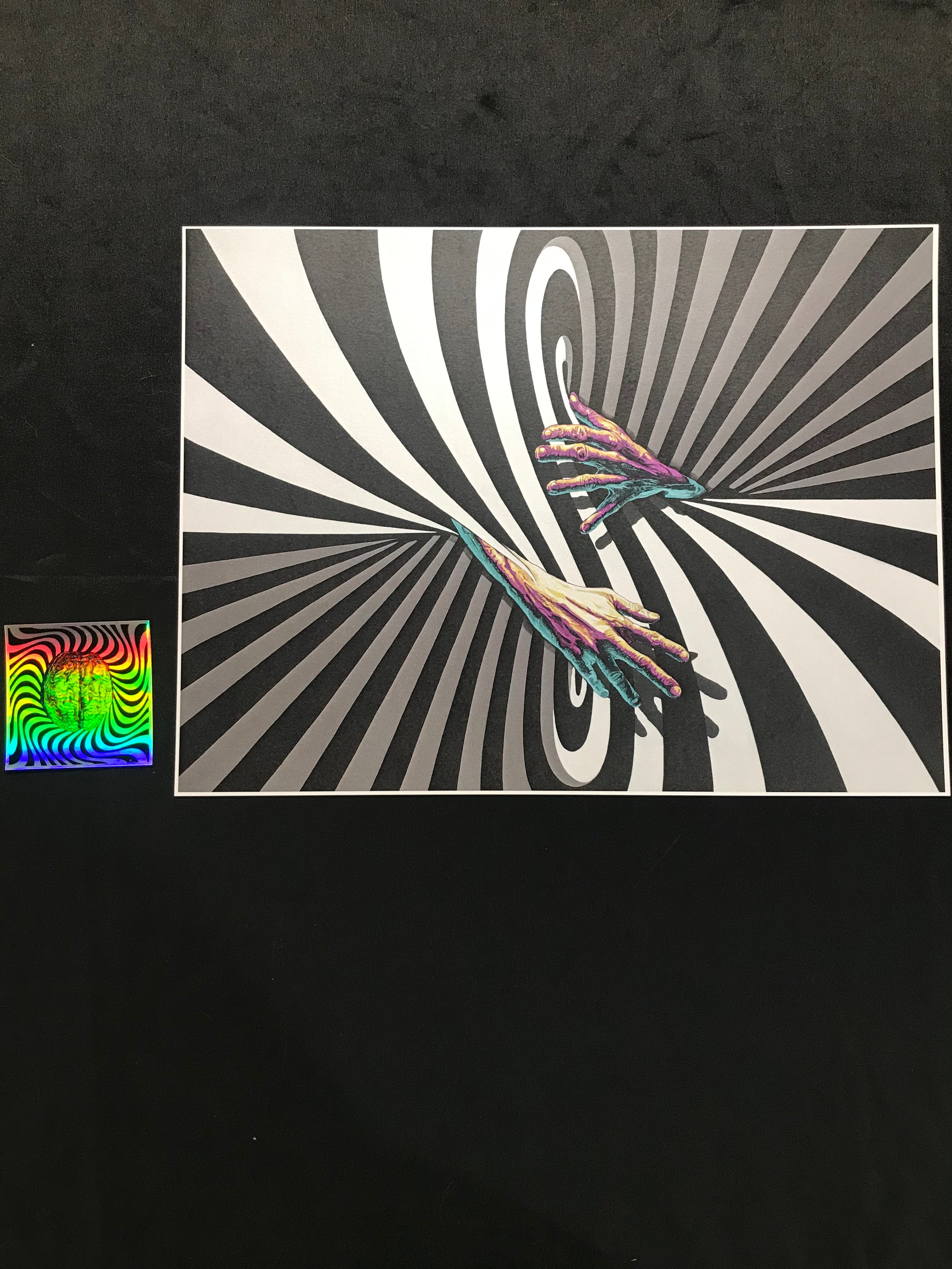 ‘Hold U’ Limited Edition Print