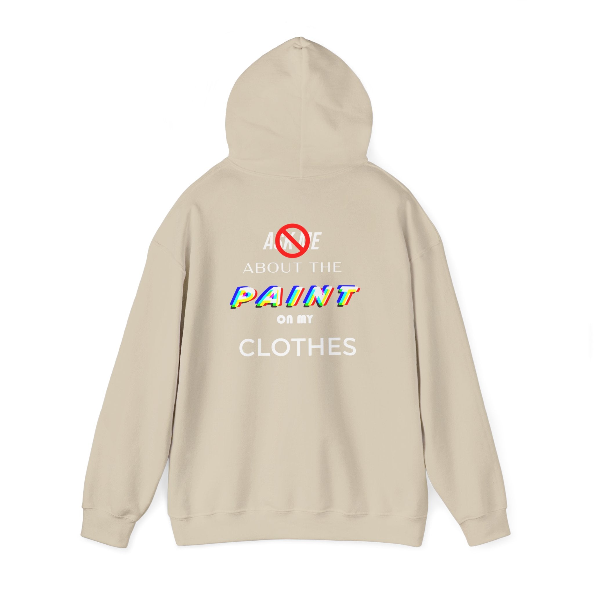 Artist's "Paint Splatter" Hoodie