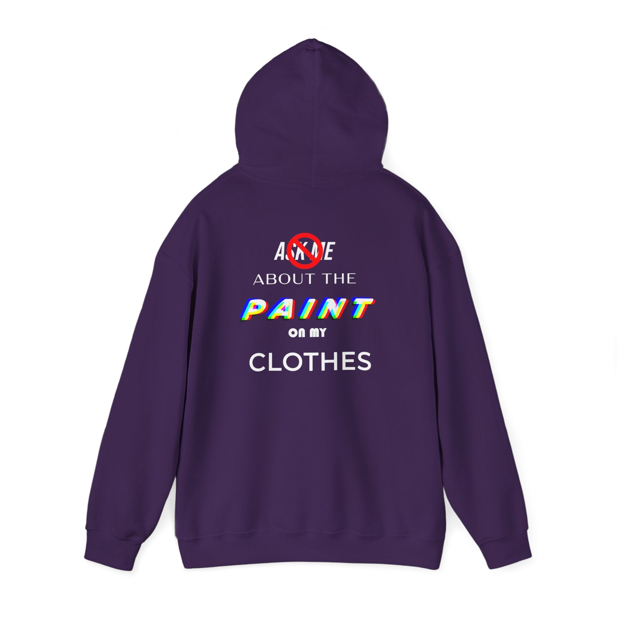 Artist's "Paint Splatter" Hoodie