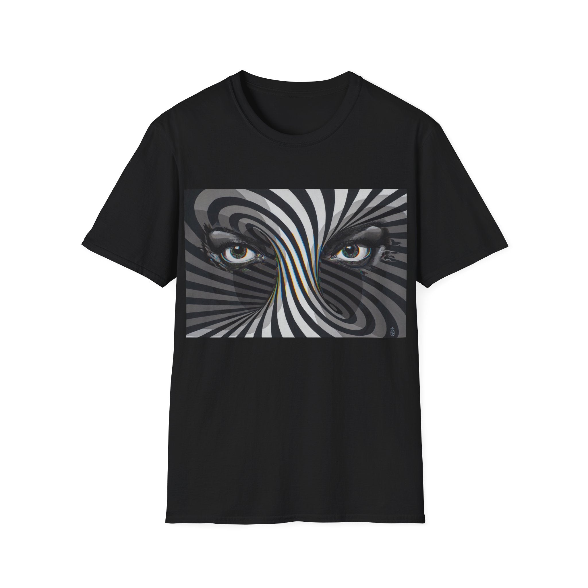 Beheld Psychedelic Op Art T-Shirt