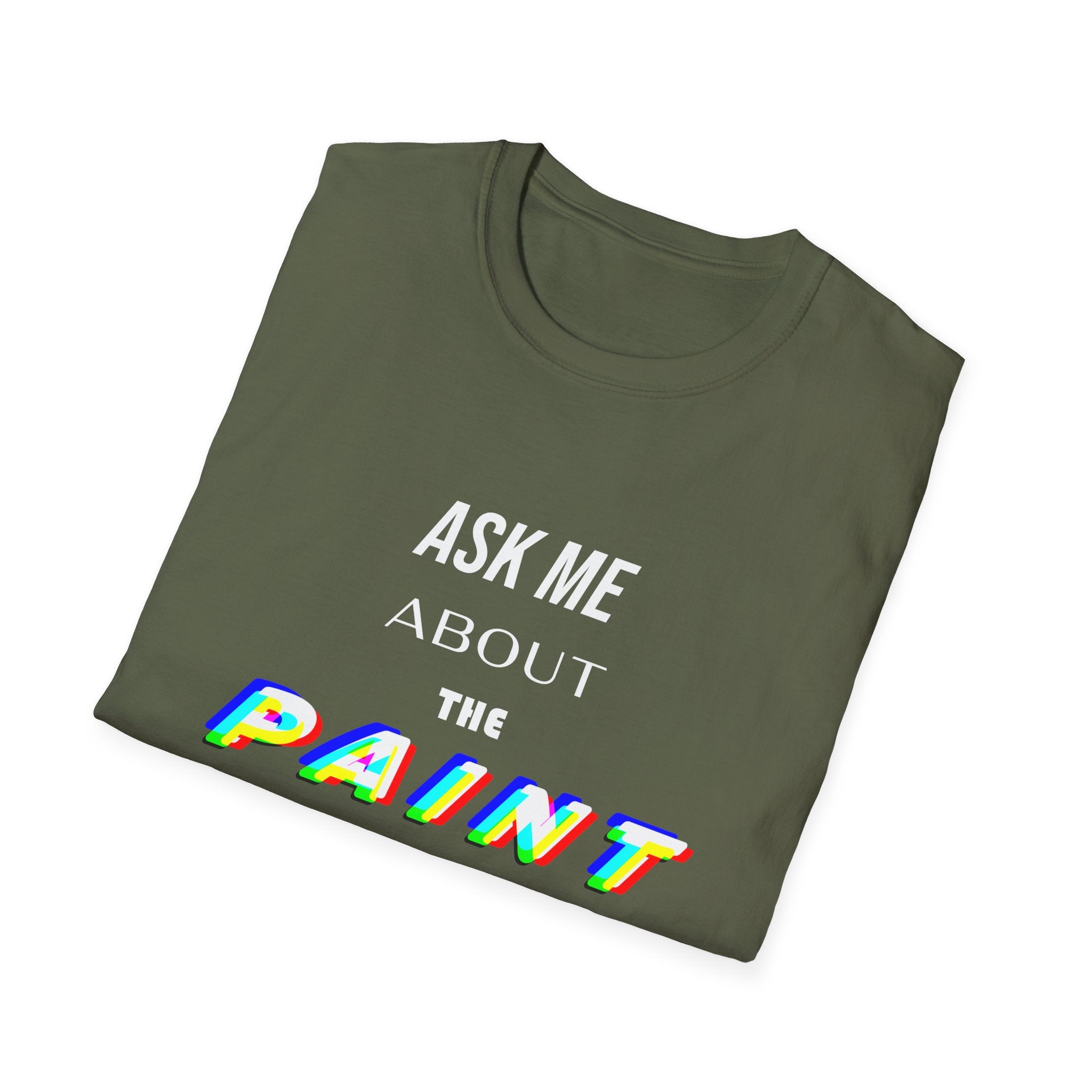 Paint Clothes T-Shirt (Dark Colors)