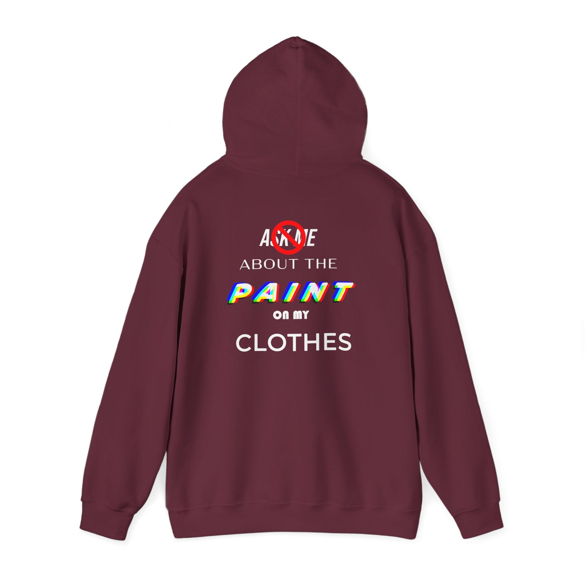 Artist's "Paint Splatter" Hoodie