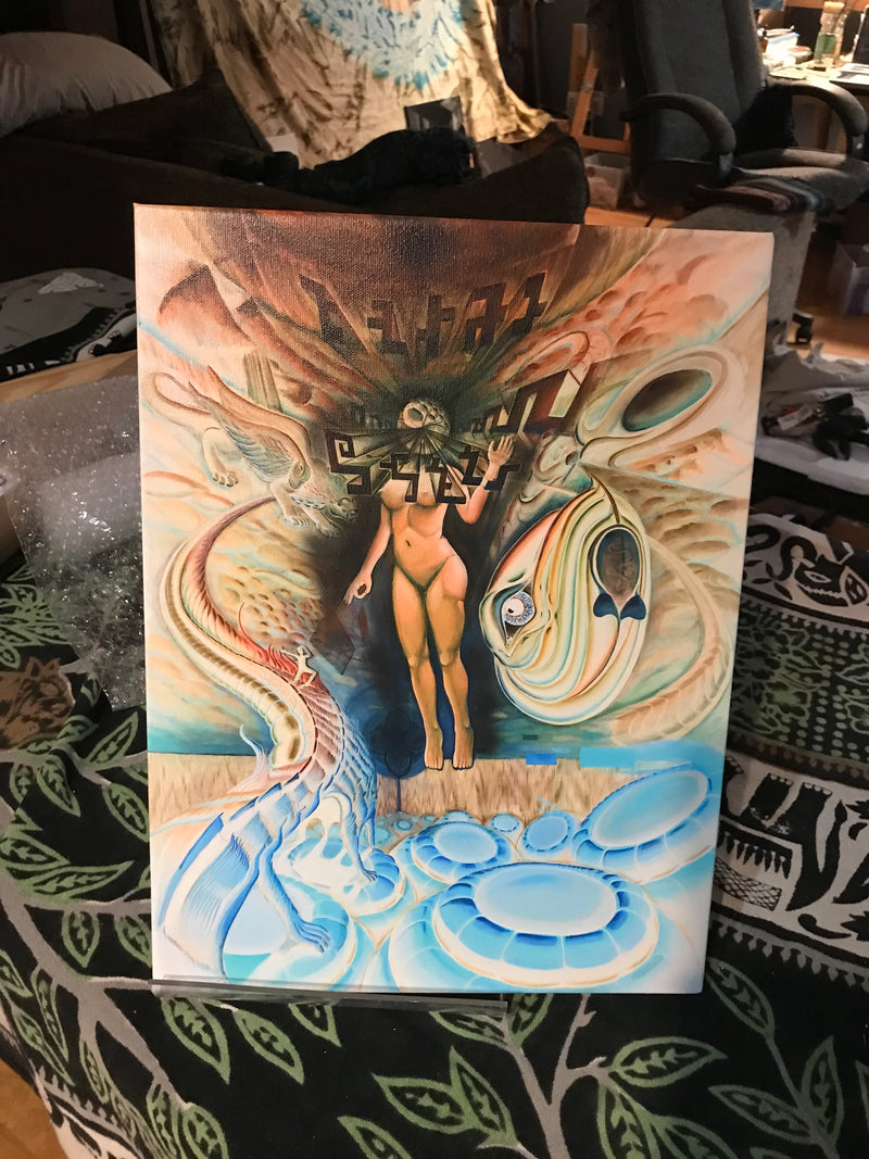 "Anima Mundi Inverted" Limited Edition Gicleé Canvas Print
