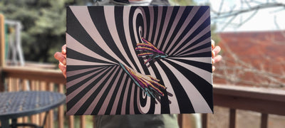 ‘Hold U’ Gicleé Canvas Print