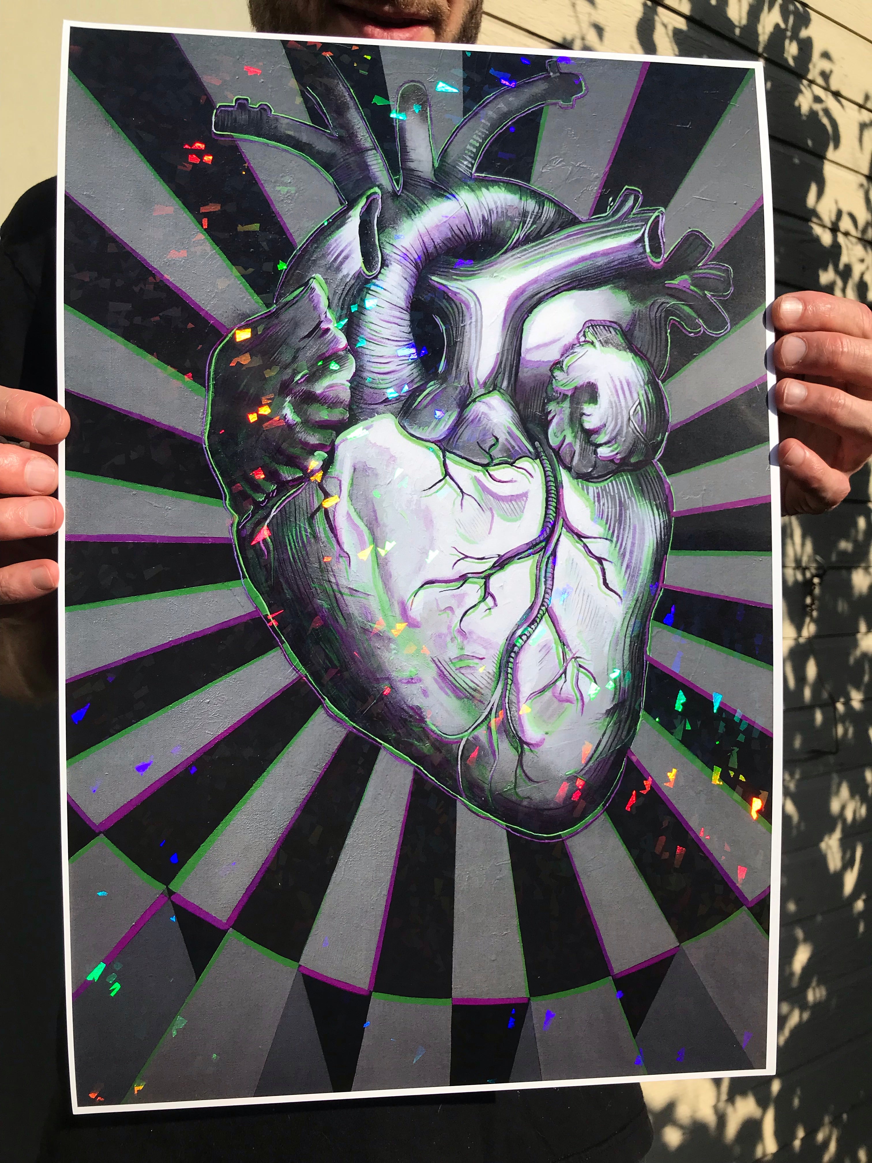 ‘Central Drift’ Limited Edition Holographic Print