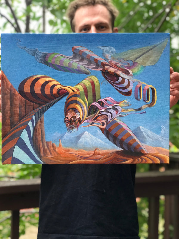 Charles, Far Away Original Painting