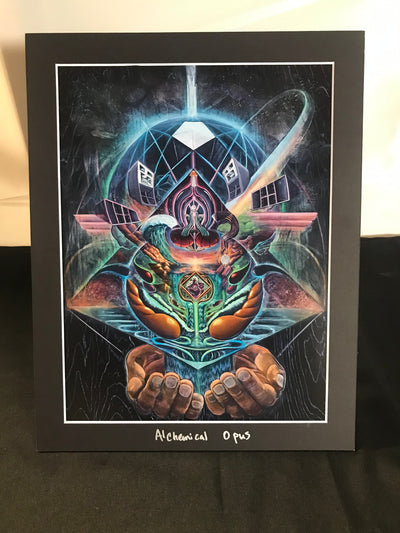 Alchemical Opus Open Edition Matted Print