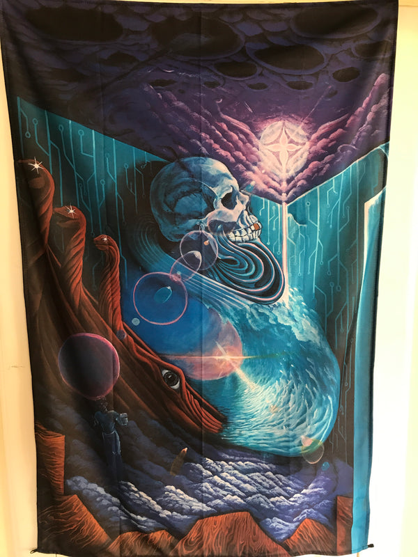 Wage of Distraction Tapestry