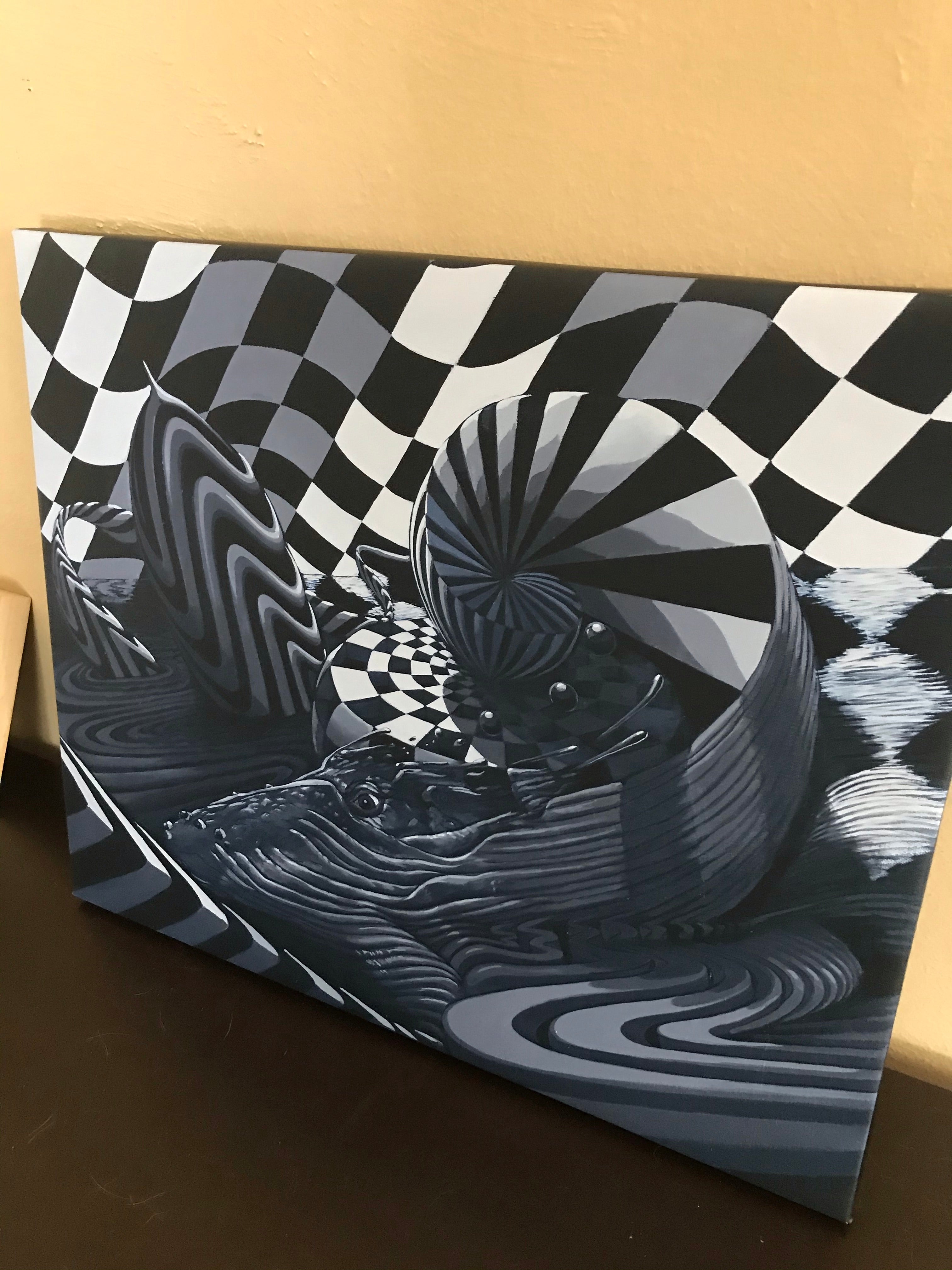 Whale Spin Limited Edition Canvas prints