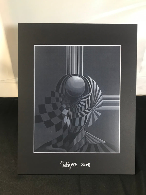 Subject Zero Open Edition Matted Print